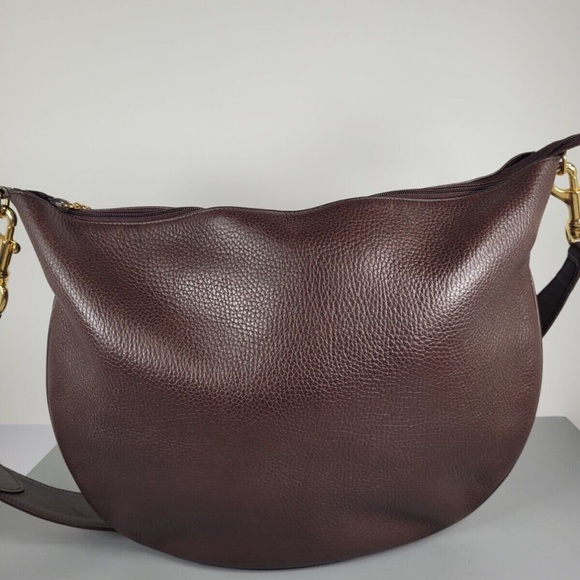 Vintage Gucci brown leather hobo shoulder bag - Picture 4 of 7